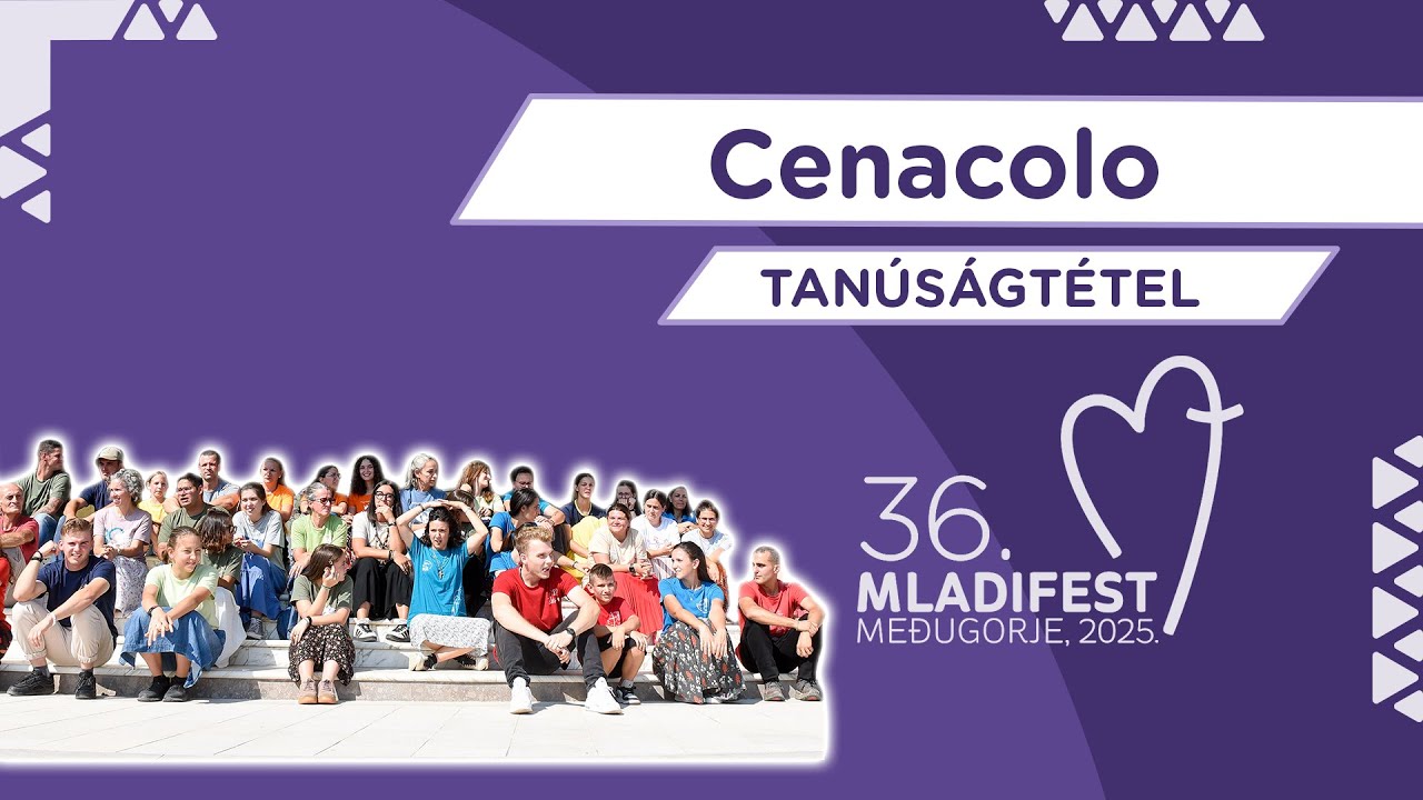TANÚSÁGTÉTEL: Cenacolo