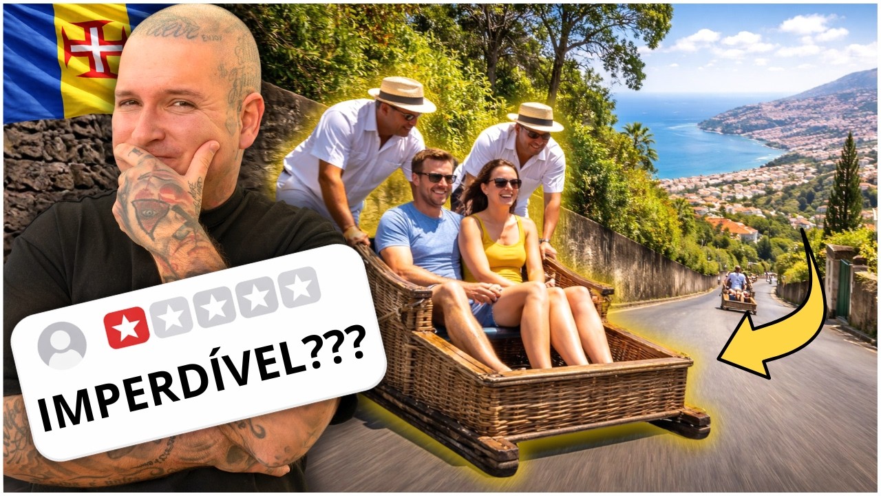 FIZ A EXPERIÊNCIA MAIS TURÍSTICA DA MADEIRA!🇵🇹 VALEU A PENA?