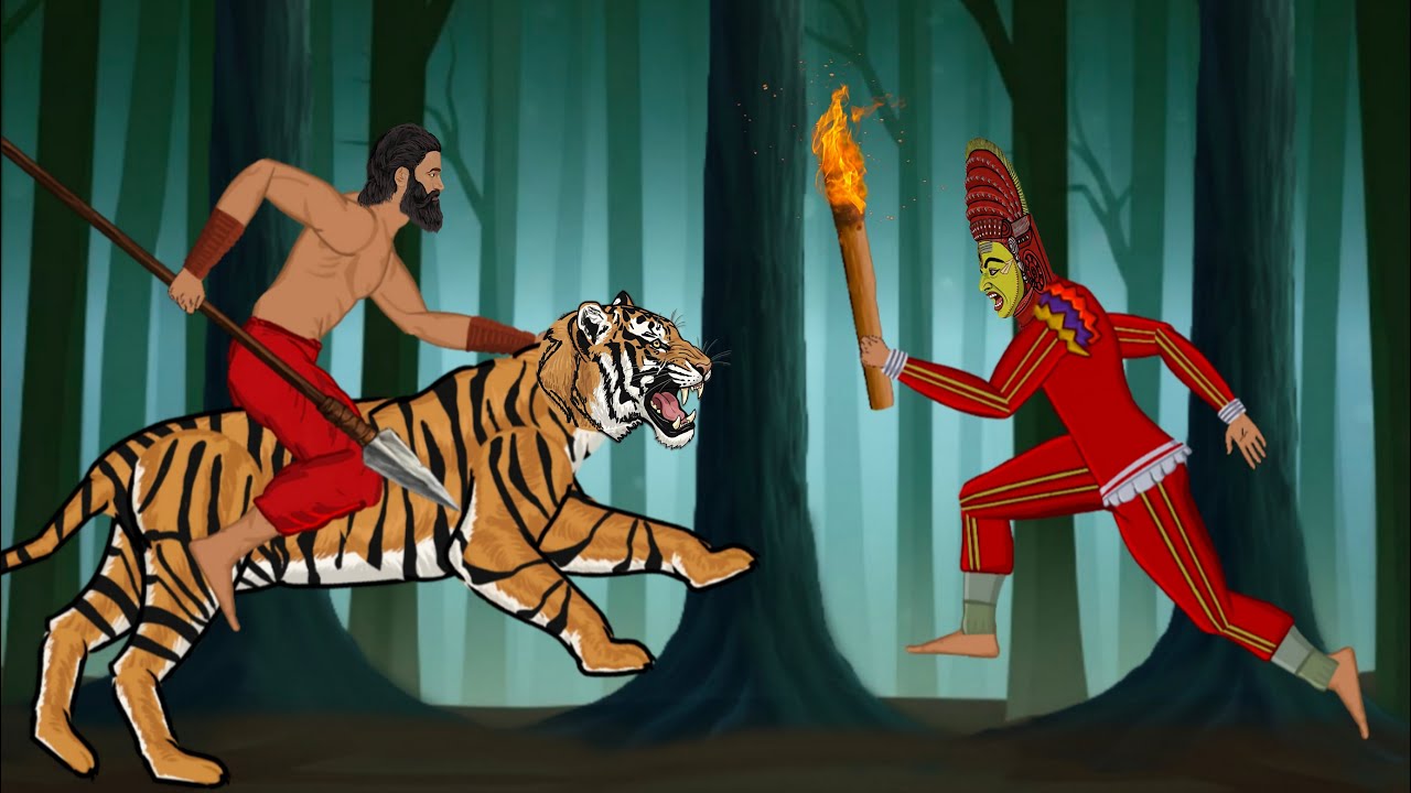 Kantara - the legend of god || short film animation || rishab shetty,jayaram,rukmini,NI ANIMATION |