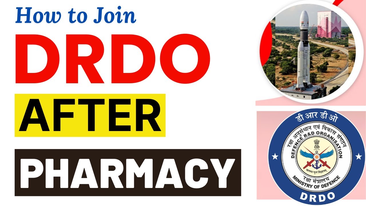 Join DRDO after Pharmacy | Research Scientist | JRF Fellowship | DRDO Pharmacist