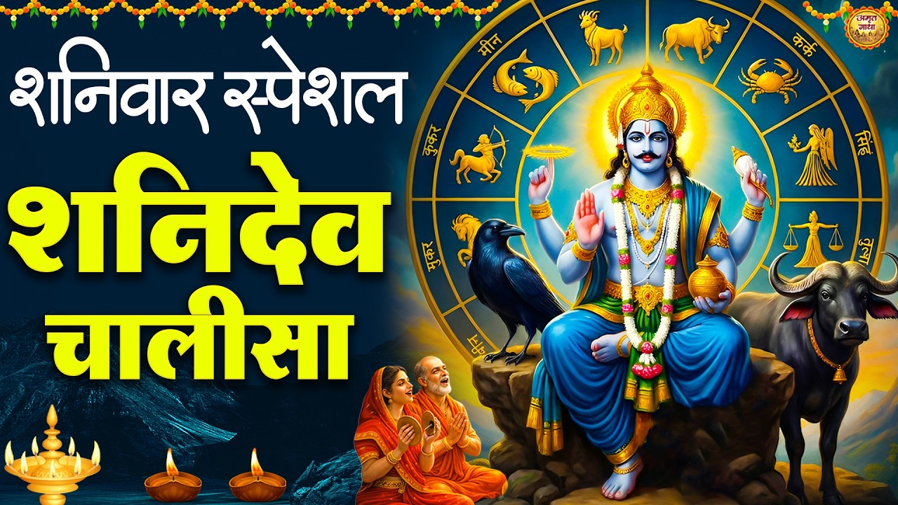Shree Shani Chalisa- श्री शनिदेव चालीसा सुनने मात्र से सारे कष्ट कट जाते हैं -जयति जयति शनिदेव दयाला