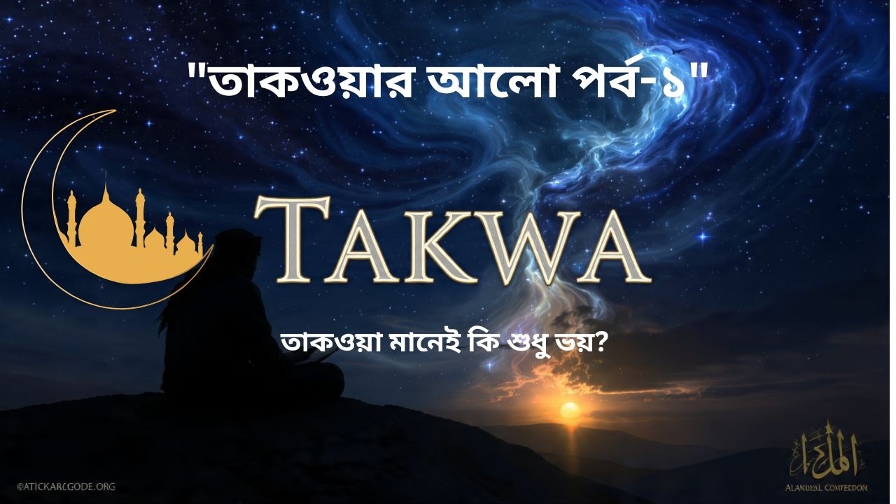 তাকওয়া মানে আল্লাহর ভয় (তাকওয়ার আলো, পর্ব-১), আল্লাহর ভয় হলো একজন মুমিনের জীবনের সবচেয়ে বড় সম্পদ
