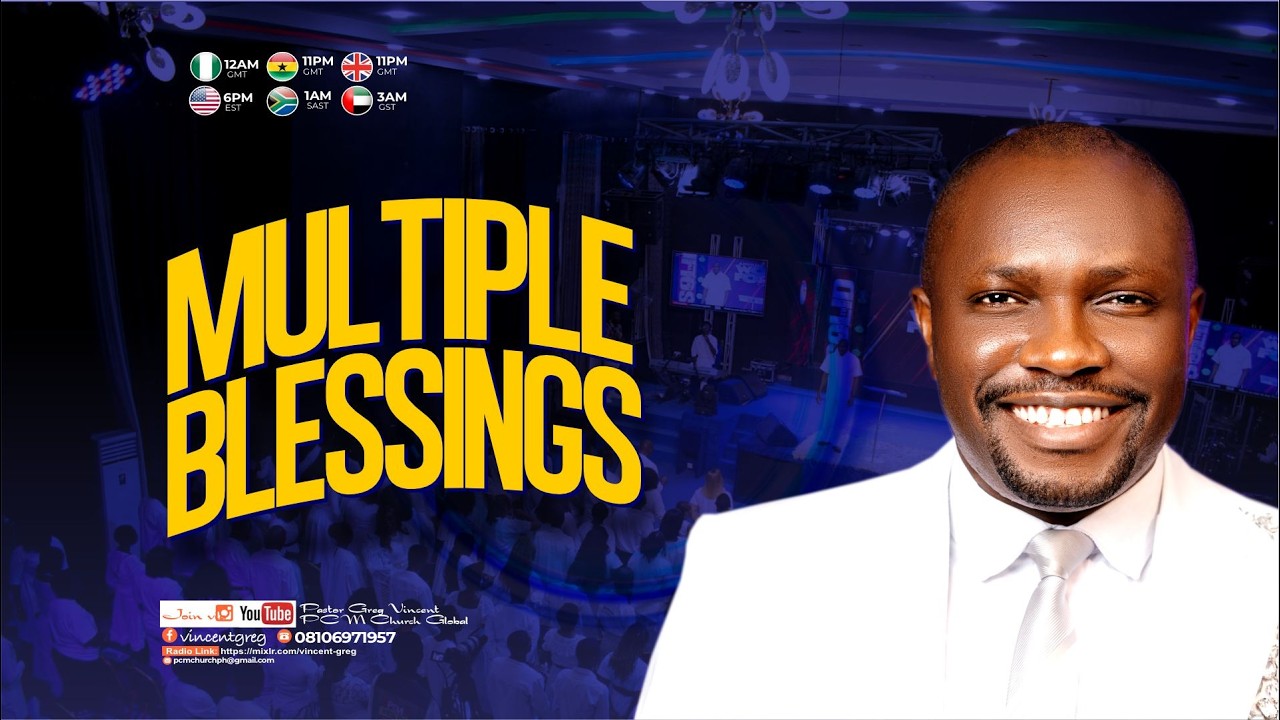 GLOBAL MIDNIGHT PRAYER WITH PR. GREG VINCENT: WEEK OF POSSIBILITIES: 16TH FEBRUARY 2026