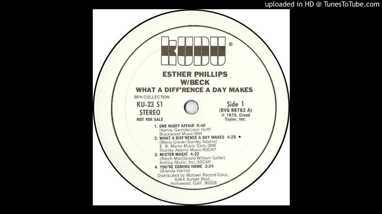 Esther Phillips - What a Difference a Day Makes (12
