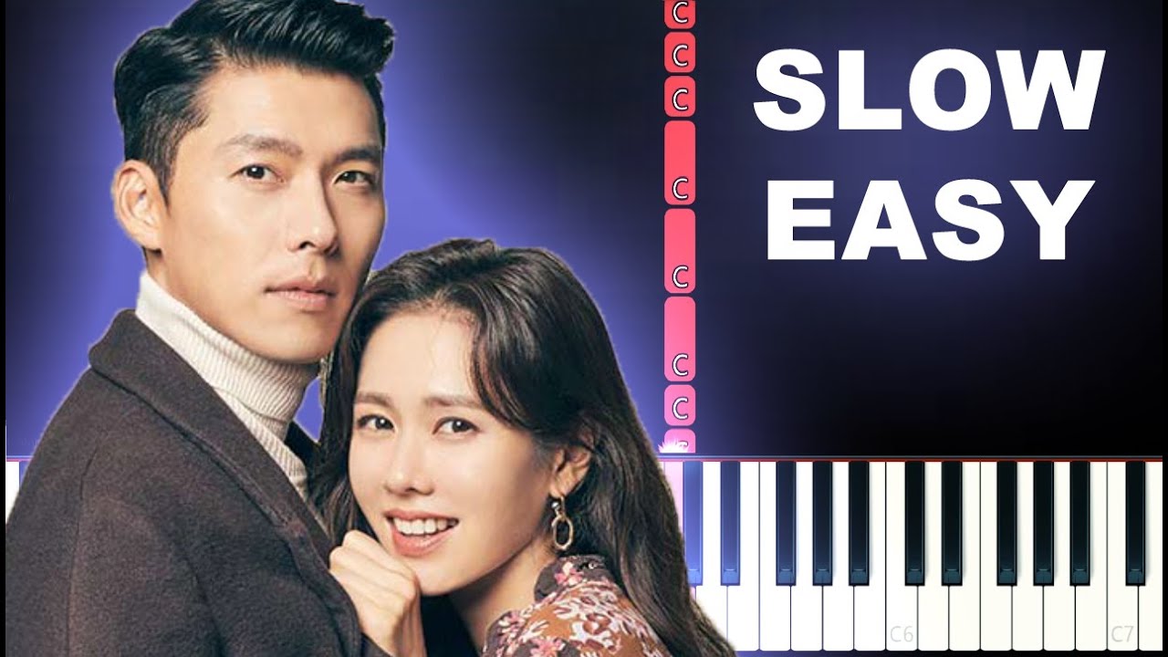 Ri Jeong Hyeoks (Crash Landing On You OST)-  Piano for brother (SLOW EASY PIANO TUTORIAL)