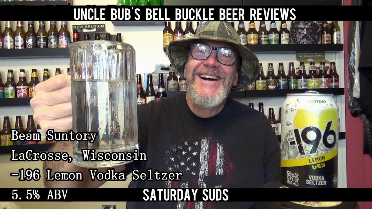 Saturday Suds - Suntory  -196 Lemon Vodka Seltzer 5.5%