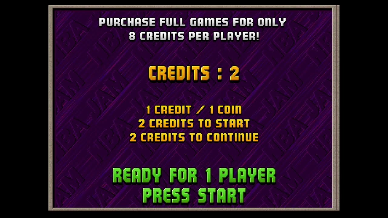 NBA JAM T.E. (Arcade) Secret Characters