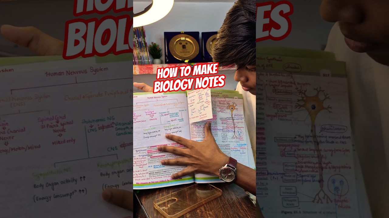 COMPLETE TUTORIAL FOR NOTES NEET NCERT #neet2027 #neet