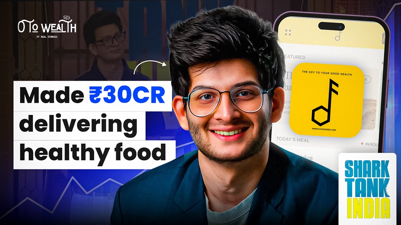 How did this guy made 30 Crores by delivering healthy food?