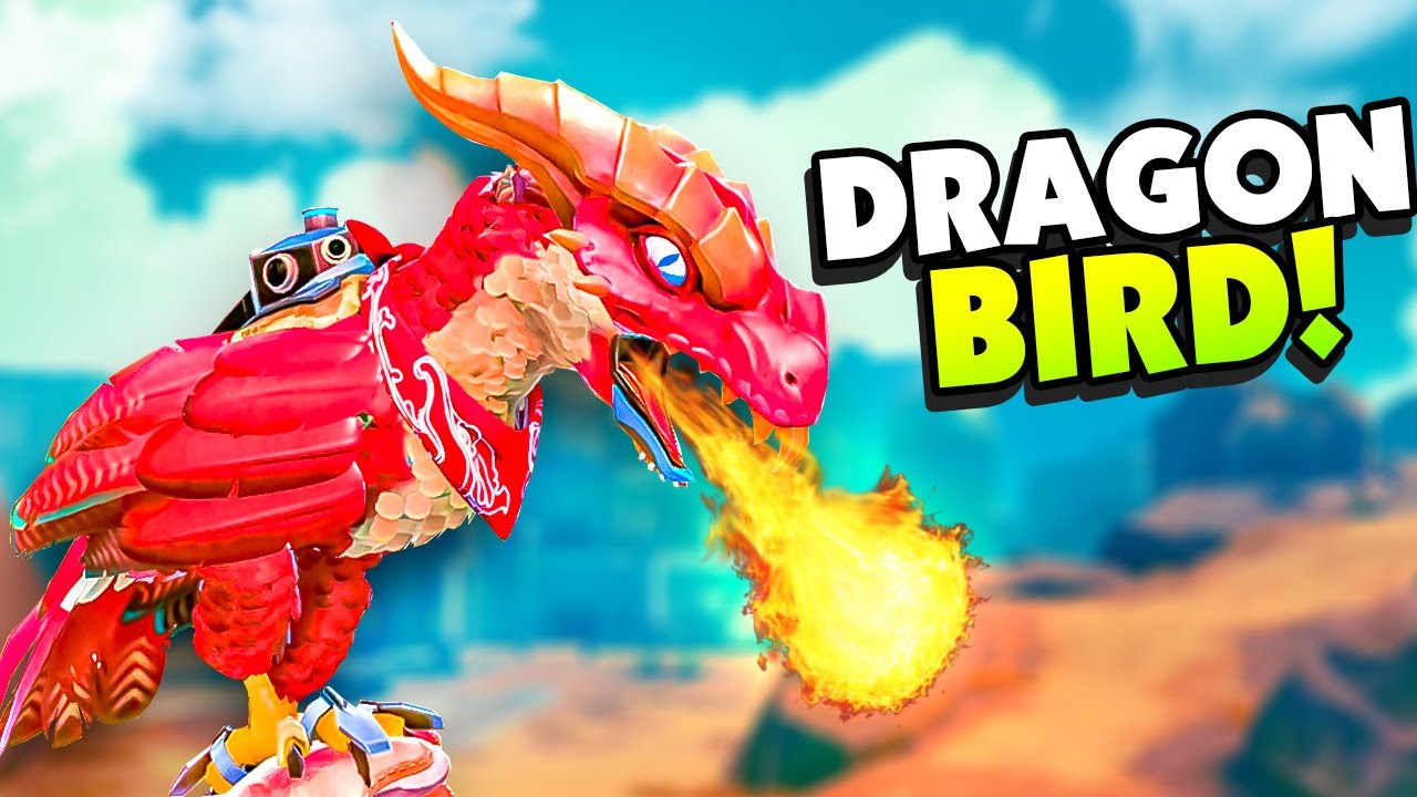 My BIRD Became a FIRE BREATHING DRAGON! - Falcon Age VR
