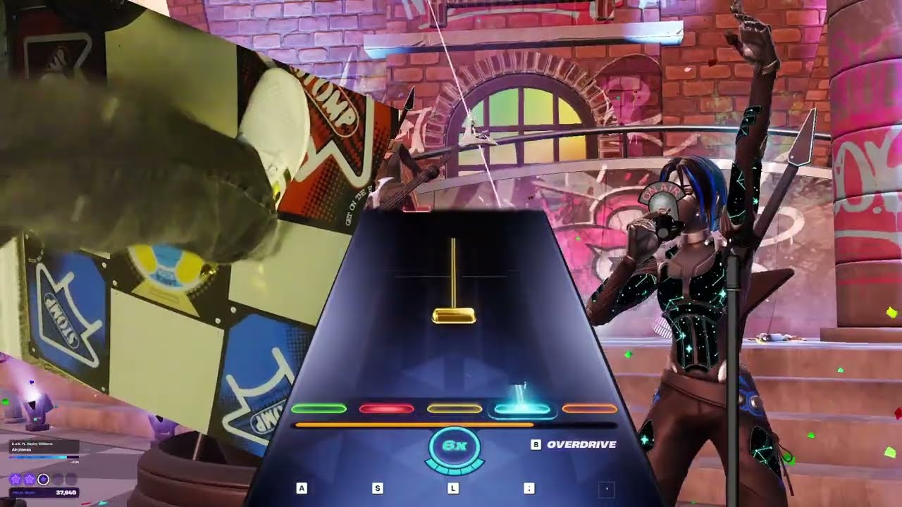 Pump It Up Fortnite Festival Expert: Airplanes B.o.B. ft. Hayley Williams Vocal