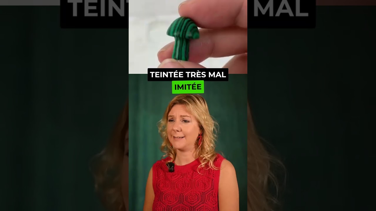 Apprenez &agrave; reconna&icirc;tre la vraie malachite pour &eacute;viter les arnaques. 🔍