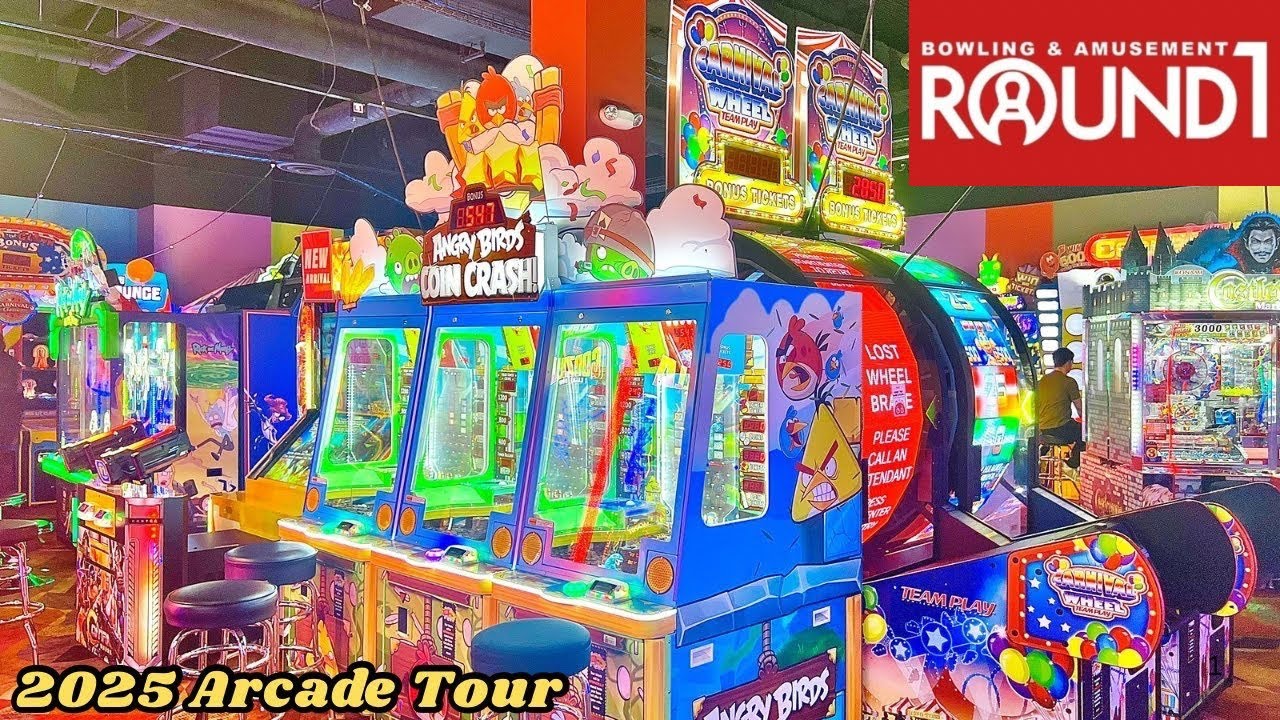 Round1 Arcade tour! | 4K Arcade Tour and Full Walkthrough | Lakewood, California