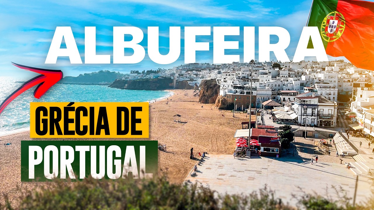 A GRÉCIA Portuguesa : CONHEÇA ALBUFEIRA no ALGARVE / Portugal