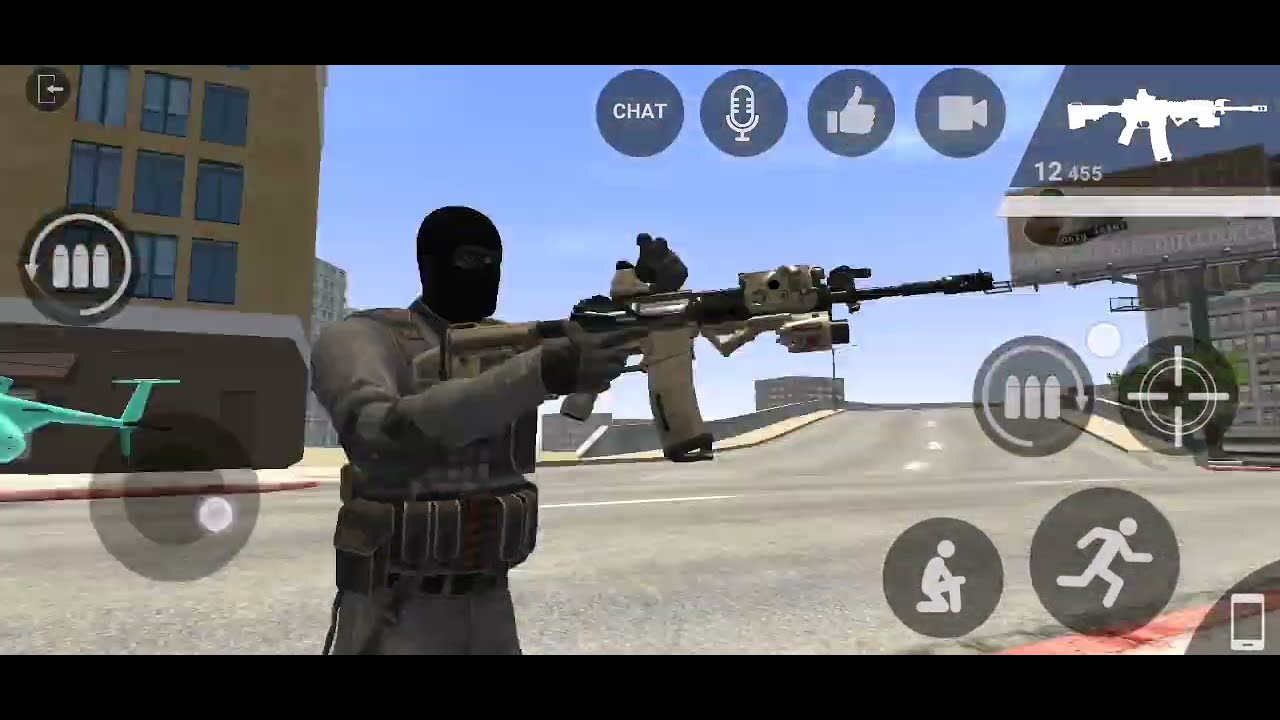 Jugando la actualización de Los Ángeles crimes l el Gamer XS 