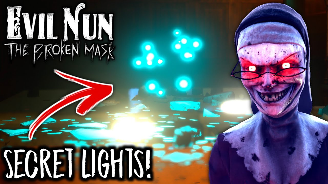 Evil Nun The Broken Mask - Открывая Новый СЕКРЕТНЫЙ СВЕТ НА ЧЕРДАКЕ 😃 (English Video)