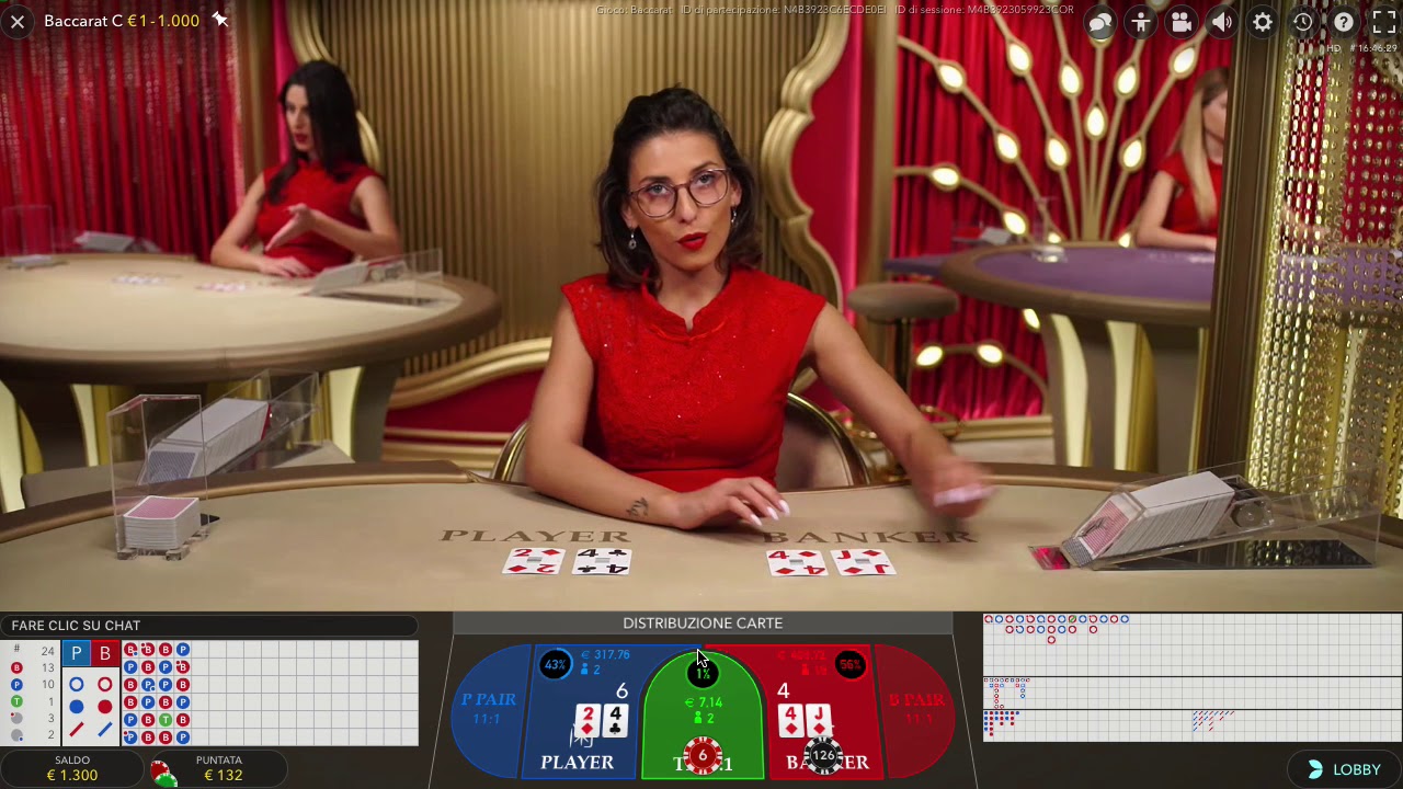 BIG PROFIT at LIVE DEALER BACCARAT with my own System - HIGH STAKES BACCARAT