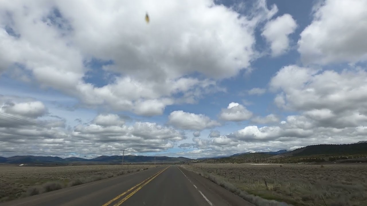 Lakeview to Paisley, Oregon | 4K Realtime Scenic Driving | 35K+ Miles and Counting