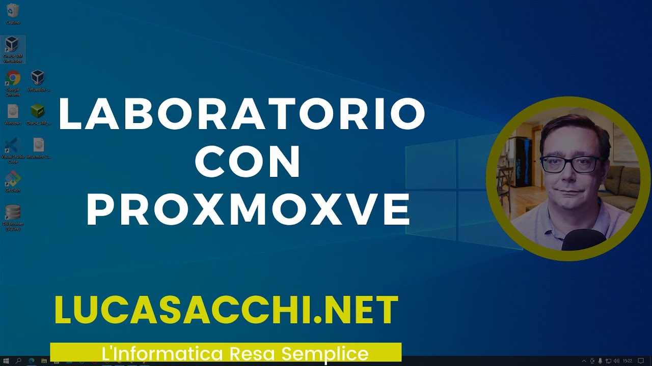 Laboratorio virtuale con Proxmox VE 7.0-1