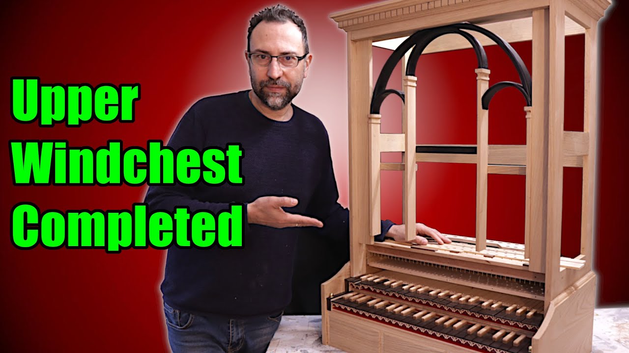 Second windchest - Renaissance Positive Pipe Organ Building