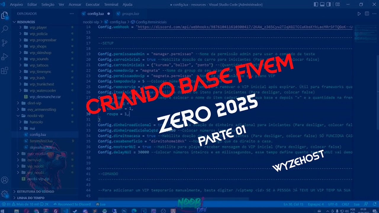 criando base FiveM do zero 2025