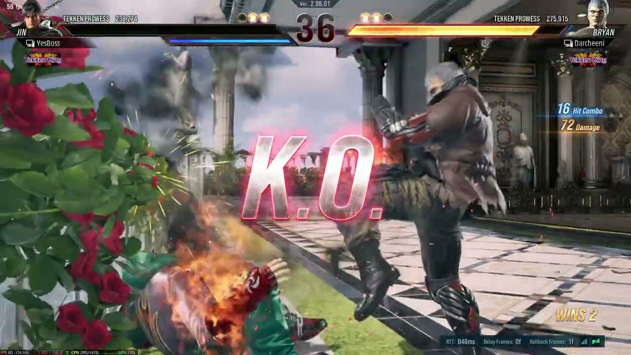 JIN vs BRYAN | Tekken 8 Rank Season 2 ( ULTRA GRAPHICS )