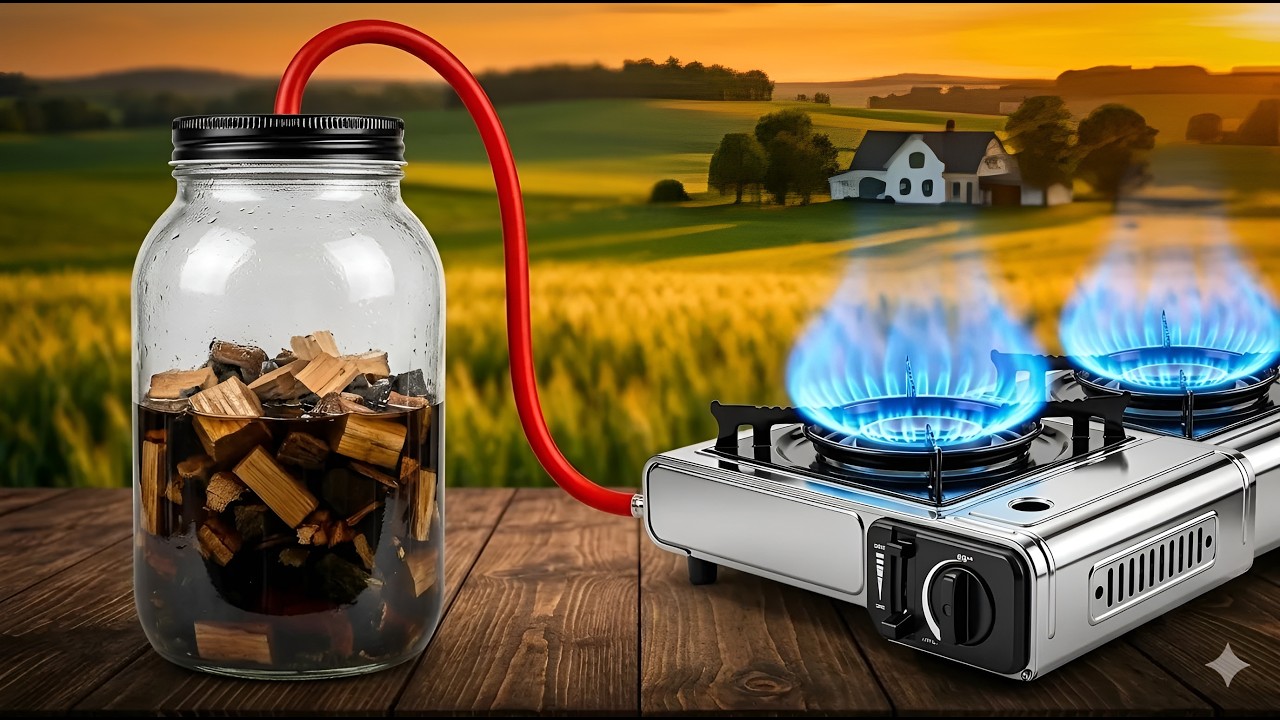 Wood + Vinegar = Unlimited Free Gas? This Simple Trick Works and Nobody Talks About It.