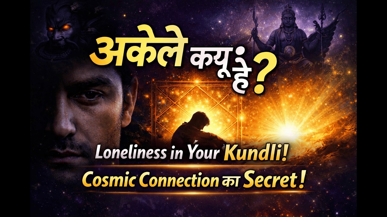 Why Are You Always Lonely? | Rahu & Saturn Secrets in Your Kundli 🔮 @dpastrologyhindi
