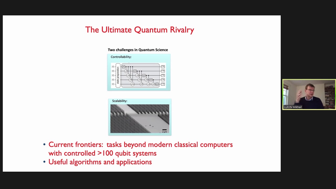 Mikhail LUKIN, New frontier of quantum science and engineering