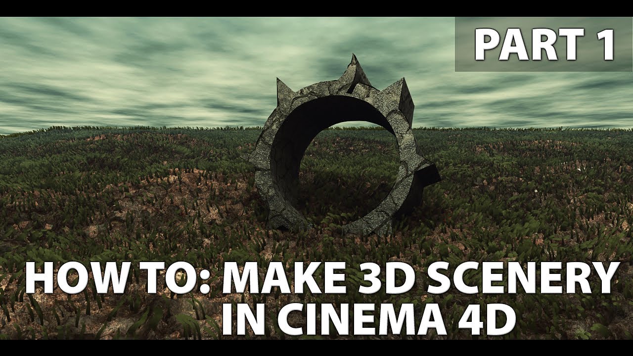 How to: Make Background Scenery [Cinema 4d]