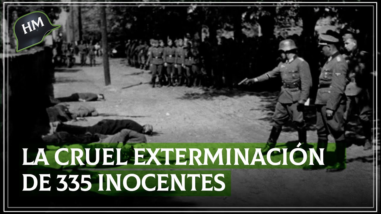 La VENGANZA de Hitler por el ATENTADO PARTISANO I Masacre de las Fosas Ardeatinas
