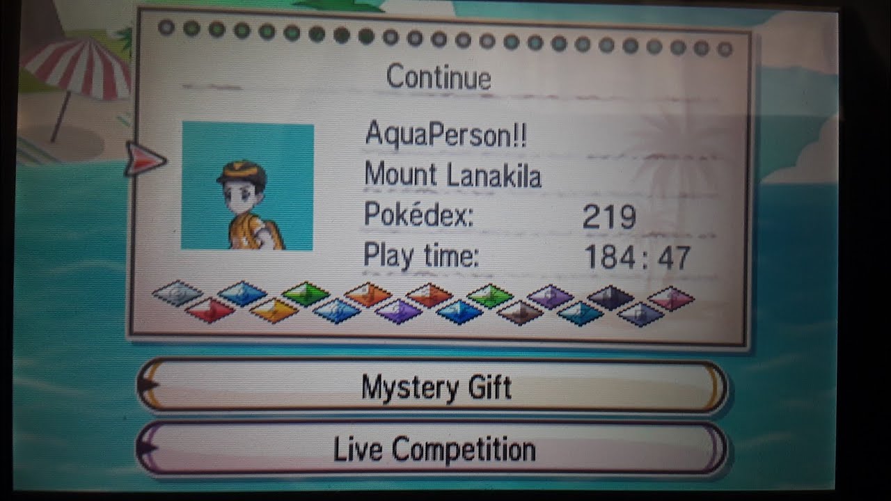 deleting a pokemon sun save file - the death of 