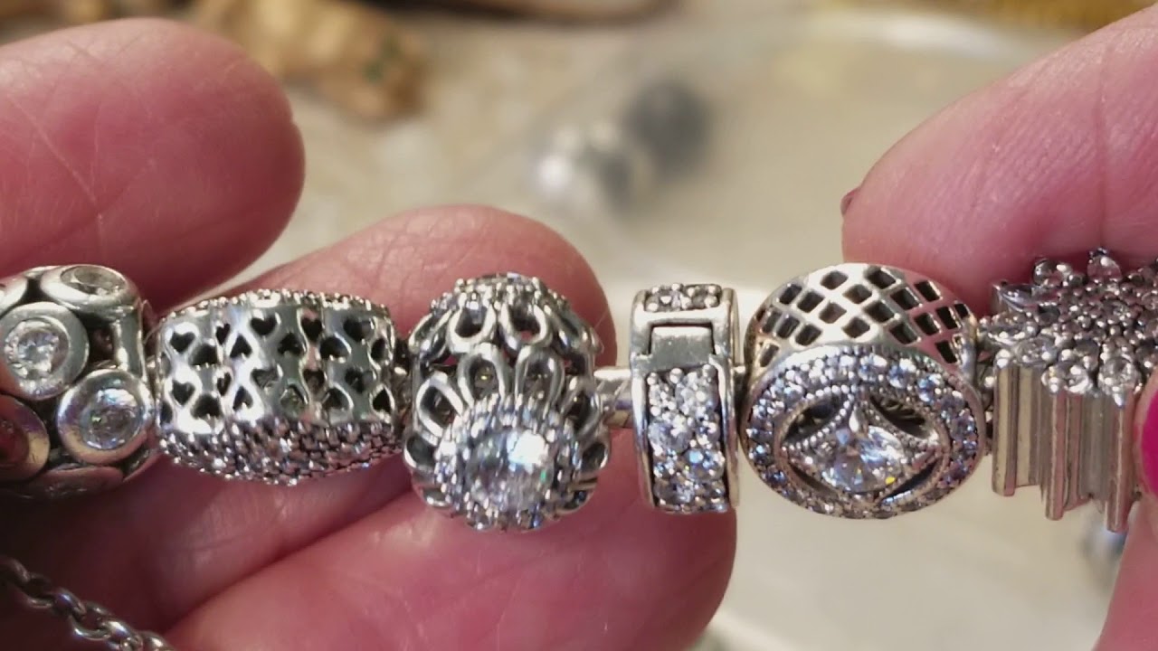 Pandora Bracelet collection revisited 2.13.2018