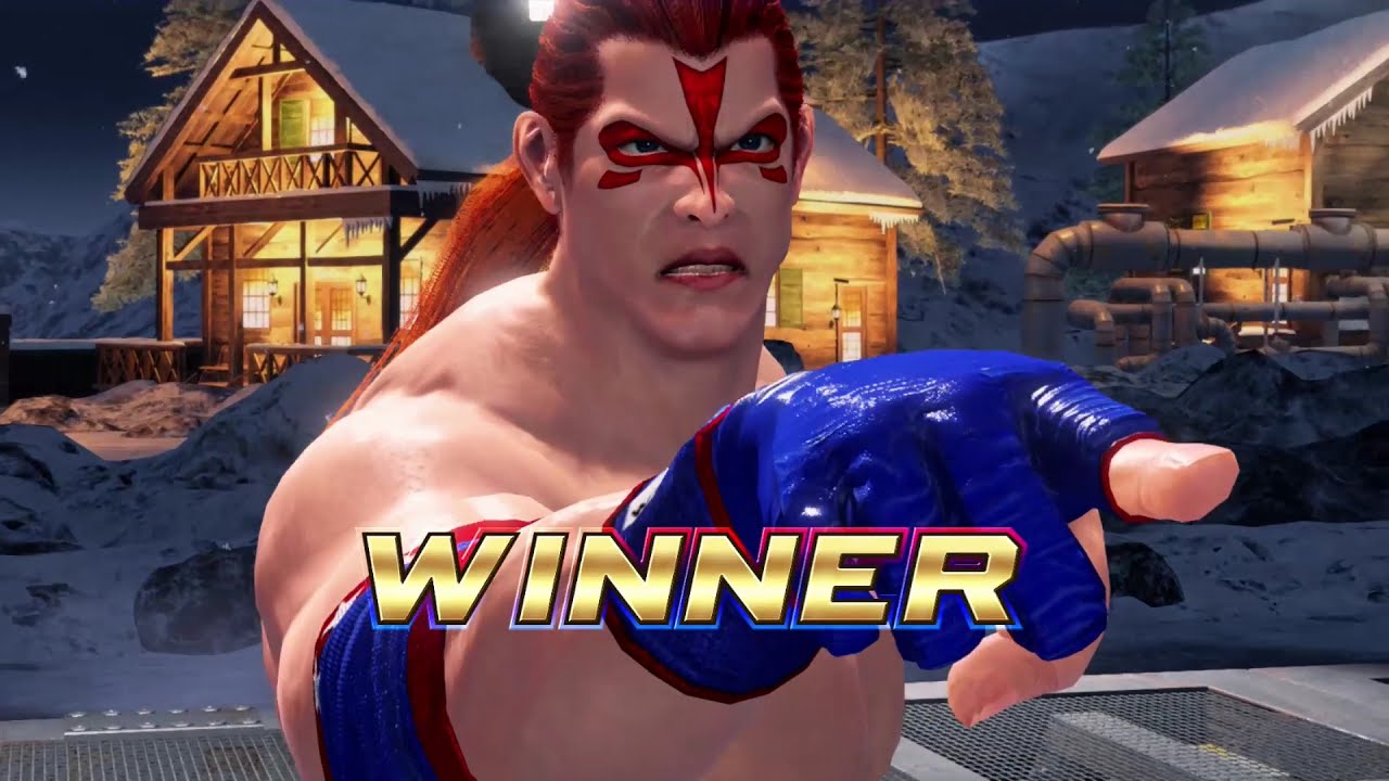 Virtua Fighter 5 Ultimate Showdown — Вольф Хоукфилд (вступления и позы побед)