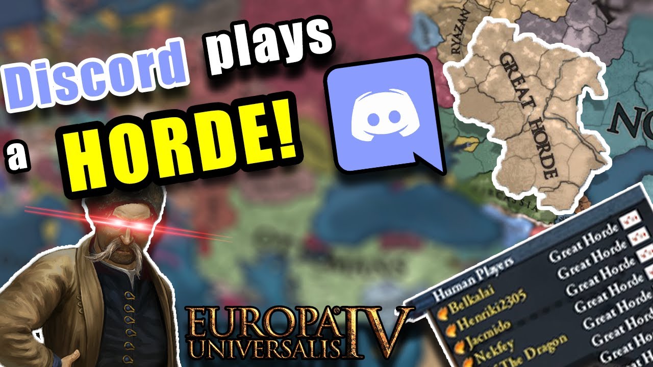 My DISCORD formed a GOVERNMENT and played a Horde. Here's what happened. (EU4)