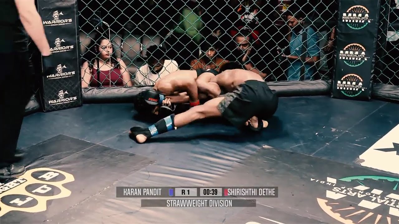 Shirishthi (One Punch MMA) vs Karan Pandit (Tribal Warriors) | Amateur MMA | WDS 14 Fight Night