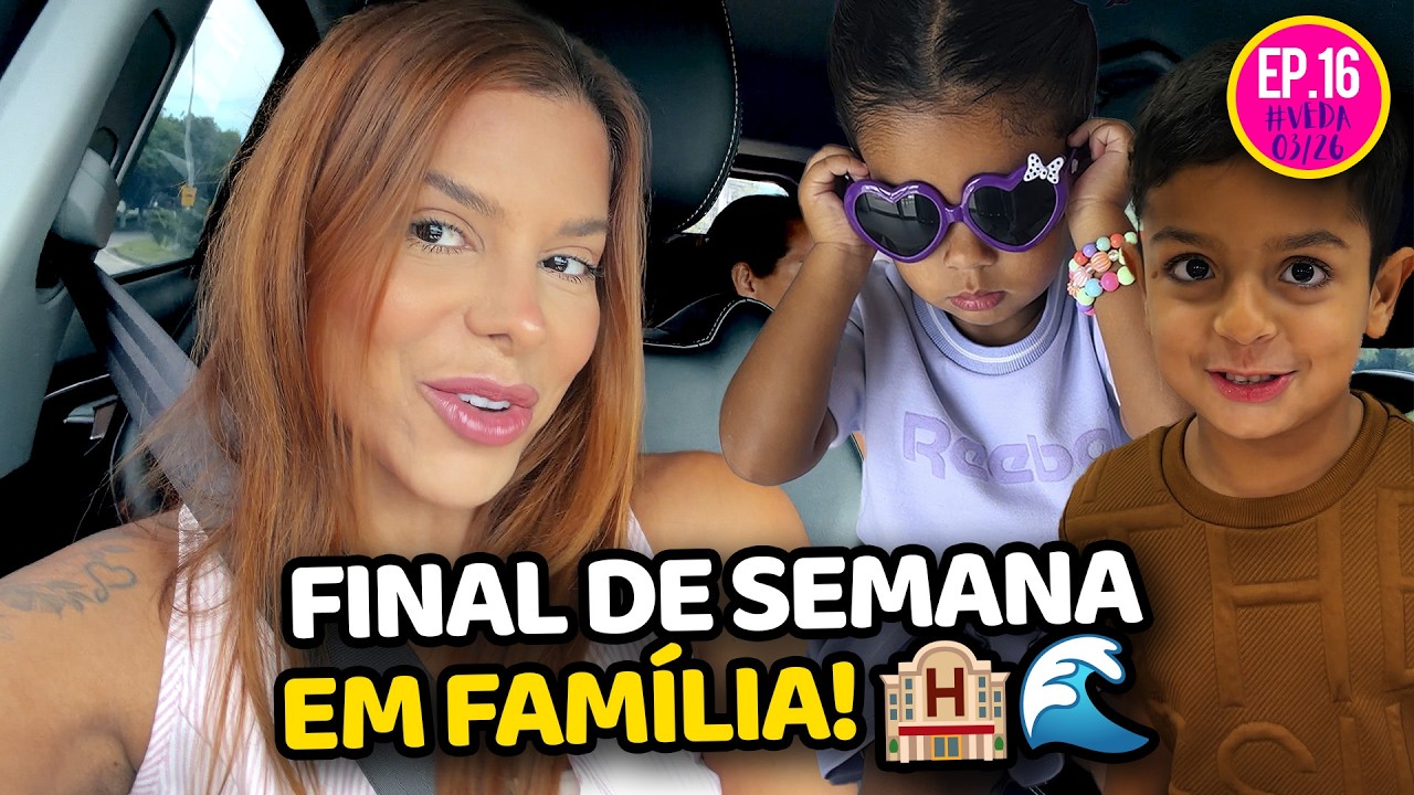 VLOG DE UM FINAL DE SEMANA DIFERENTE