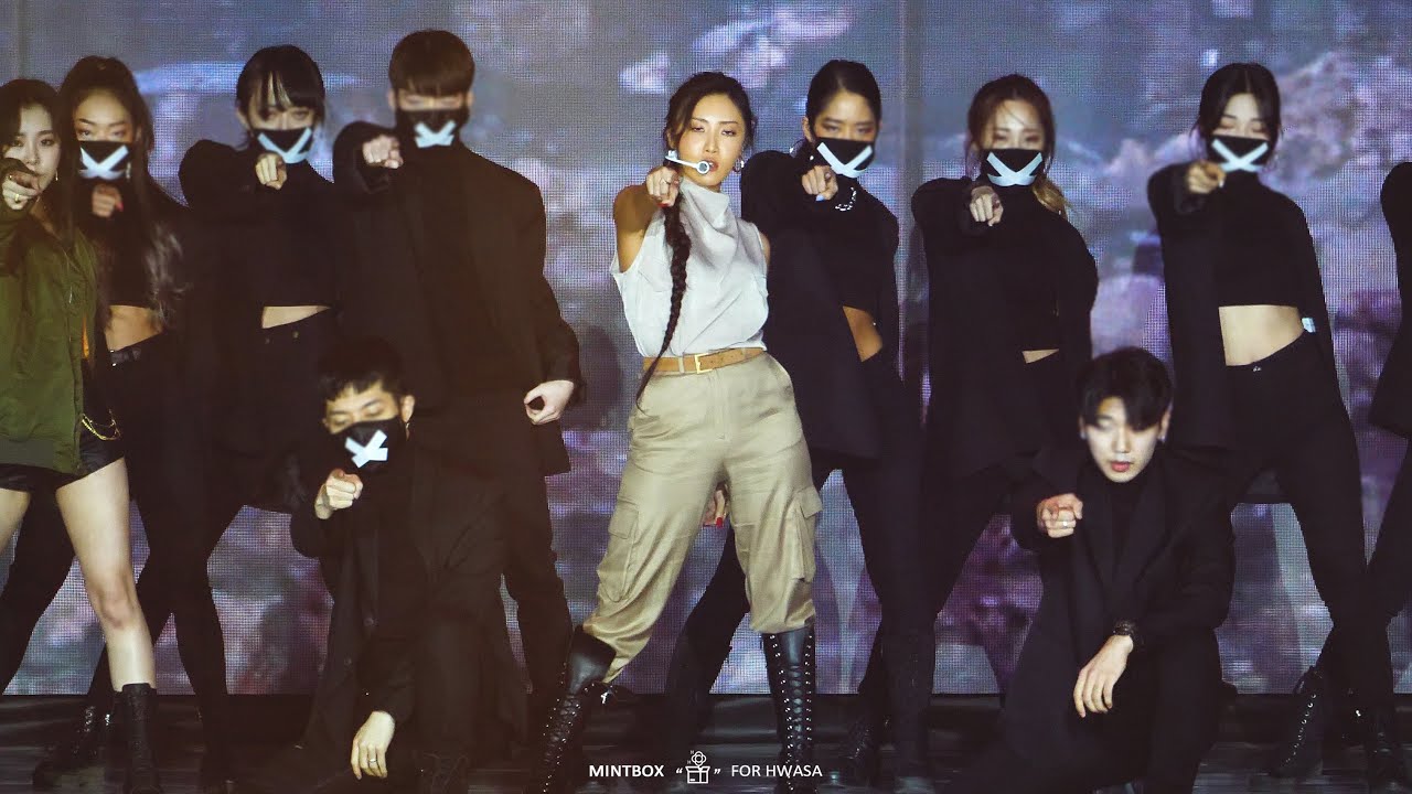 [4K] 191227 가요대축제 '4x4ever+HIP' 마마무 화사 직캠 (Mamamoo Hwasa Fancam)