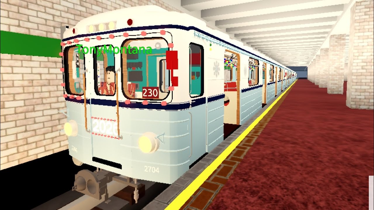 Roblox l Metro Dukhovska Line - Еж3 / Ezh-3 / 81-710 New Year 2026 ❄️ Zubkovo → Technopark