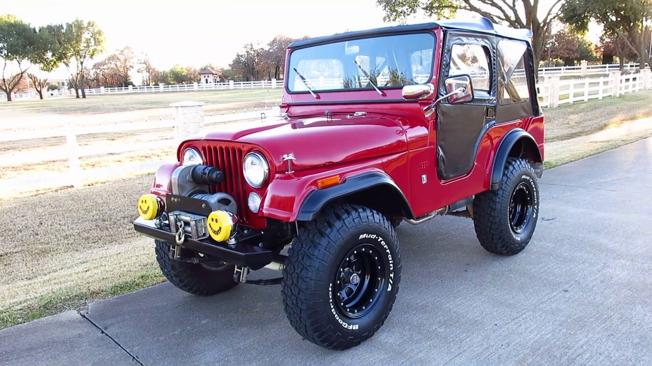 1971 Jeep CJ5, beautiful example, no rust, dauntless V-6 