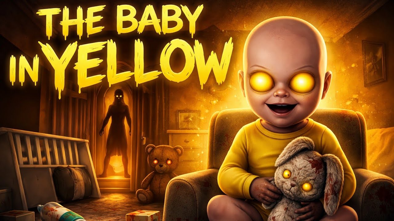 The baby in yellow 💀| part 1 | This baby scares me 😳😶‍🌫️| The Gaming Girl 