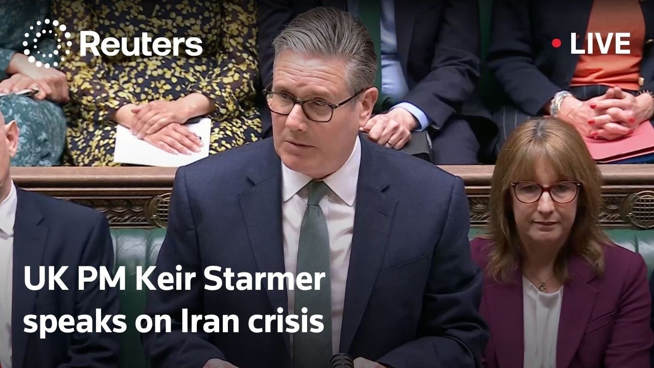 LIVE: UK Prime Minister Keir Starmer speaks on Iran crisis