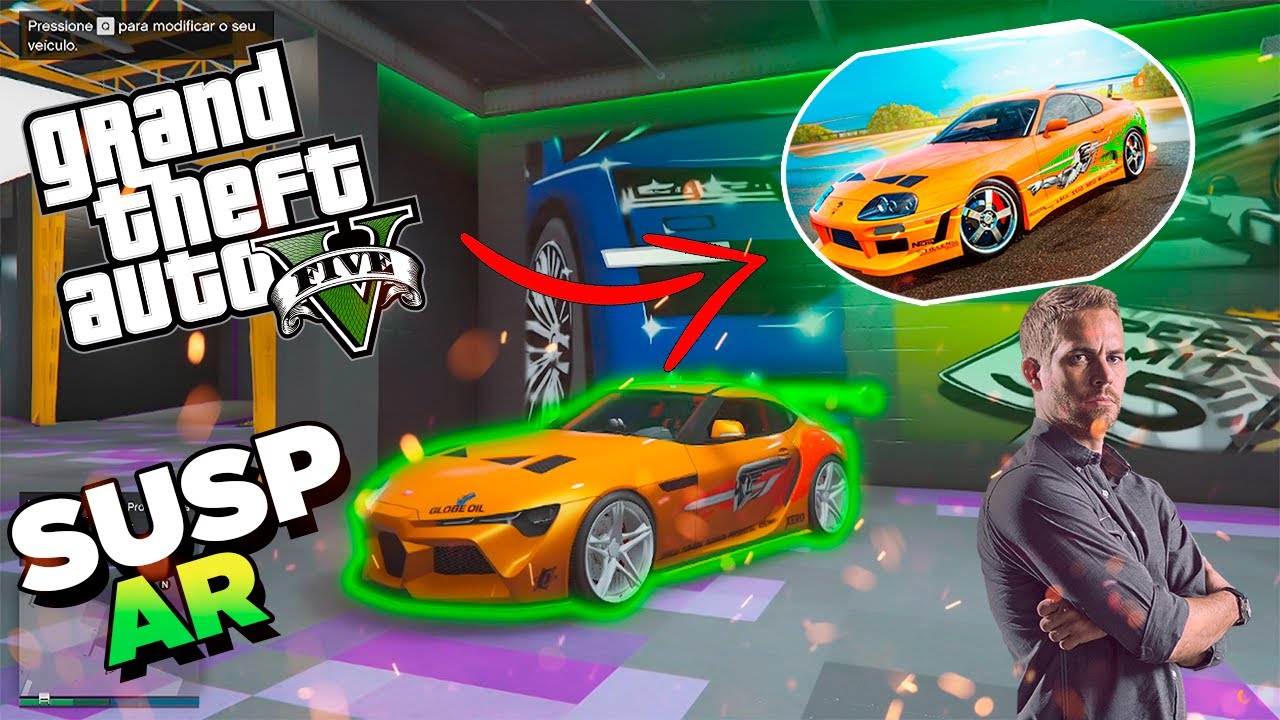TUNANDO NOVO SUPRA VELOZES E FURIOSOS-DLC TUNES ! JESTER RR-GTA V 😱
