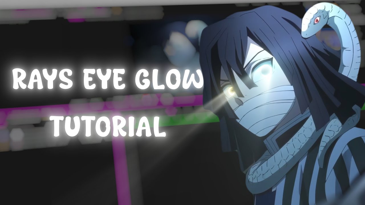 How To Make A Perfect Rays Eye Glow - After Effects Tutorial.