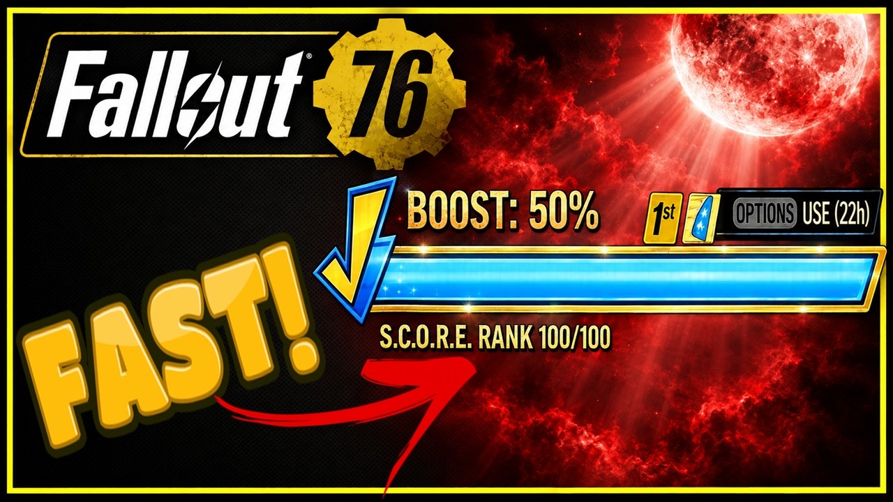How I Finish The Scoreboard In Less Than 1 Day - Fallout 76