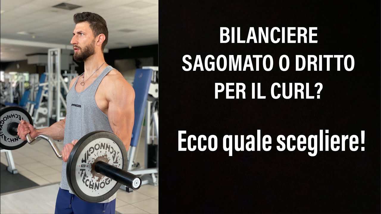 Bilanciere ez (sagomato) o dritto per il curl? Ecco quale scegliere!