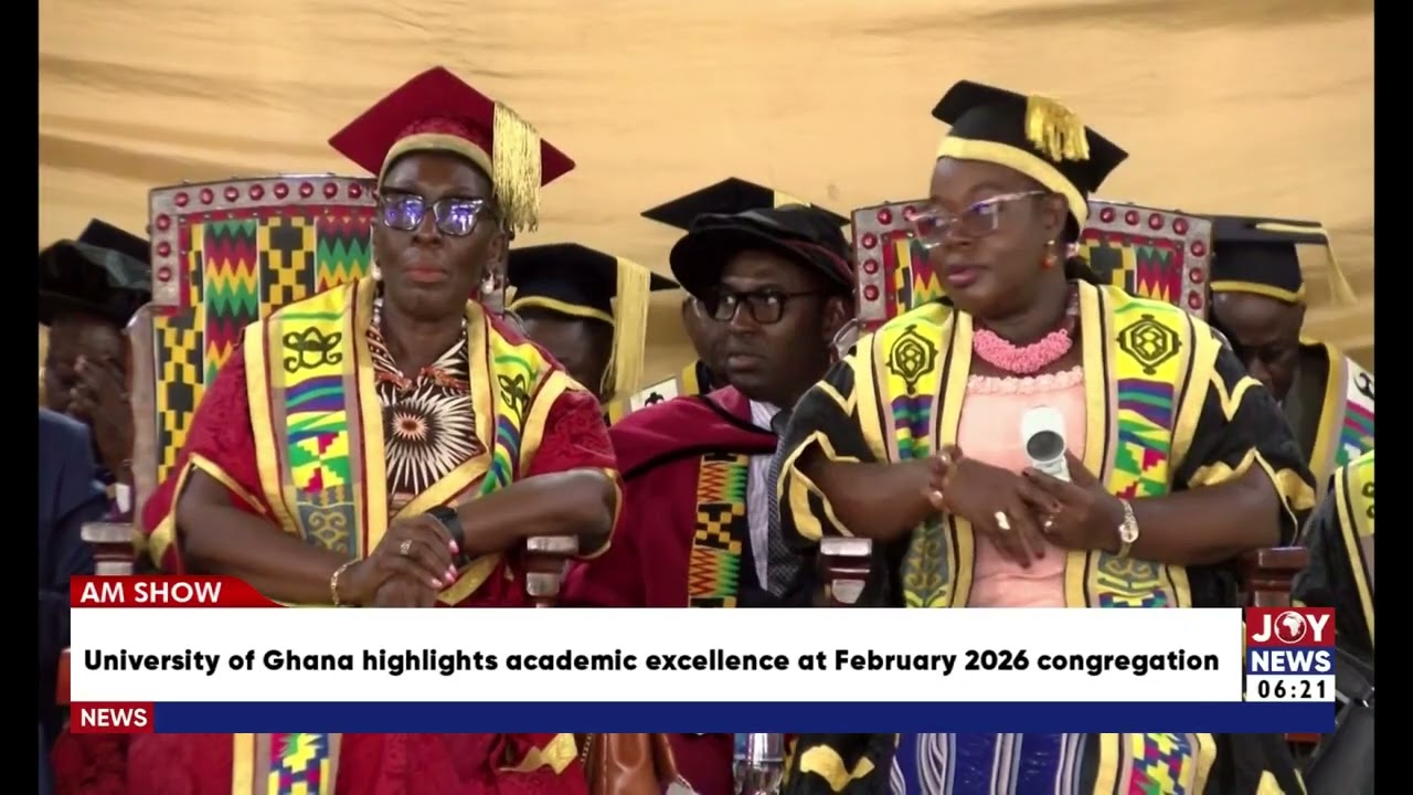 University of Ghana highlights academic excellence at the February 2026 congregation