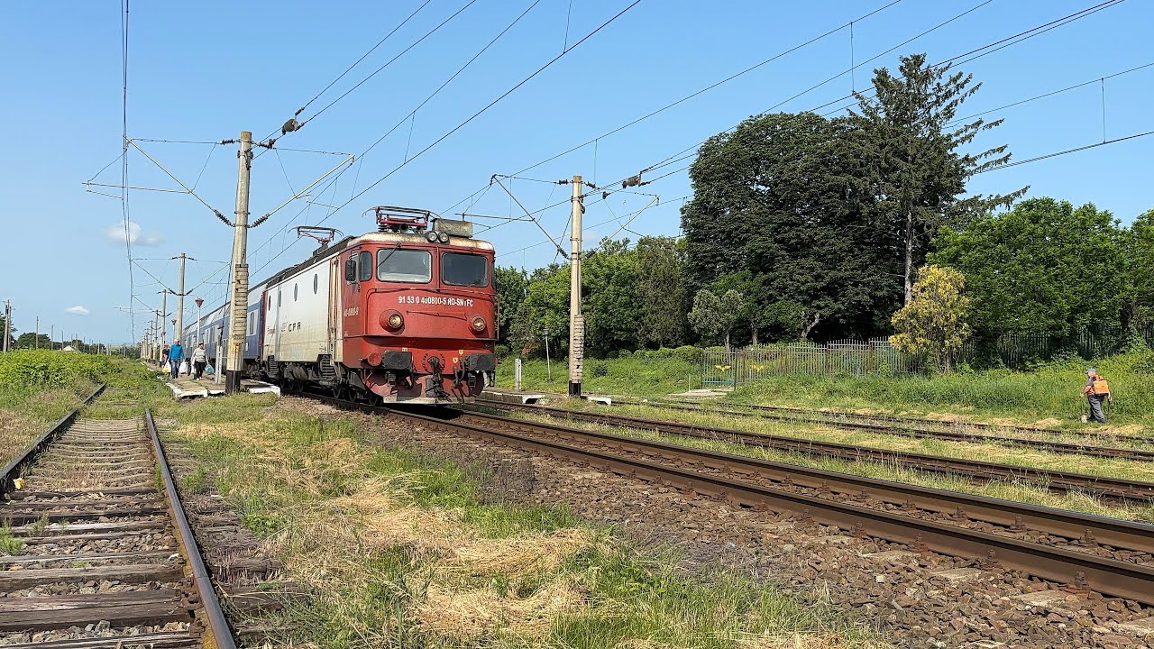 Trenuri în Ruginoasa/Trains in Ruginoasa 