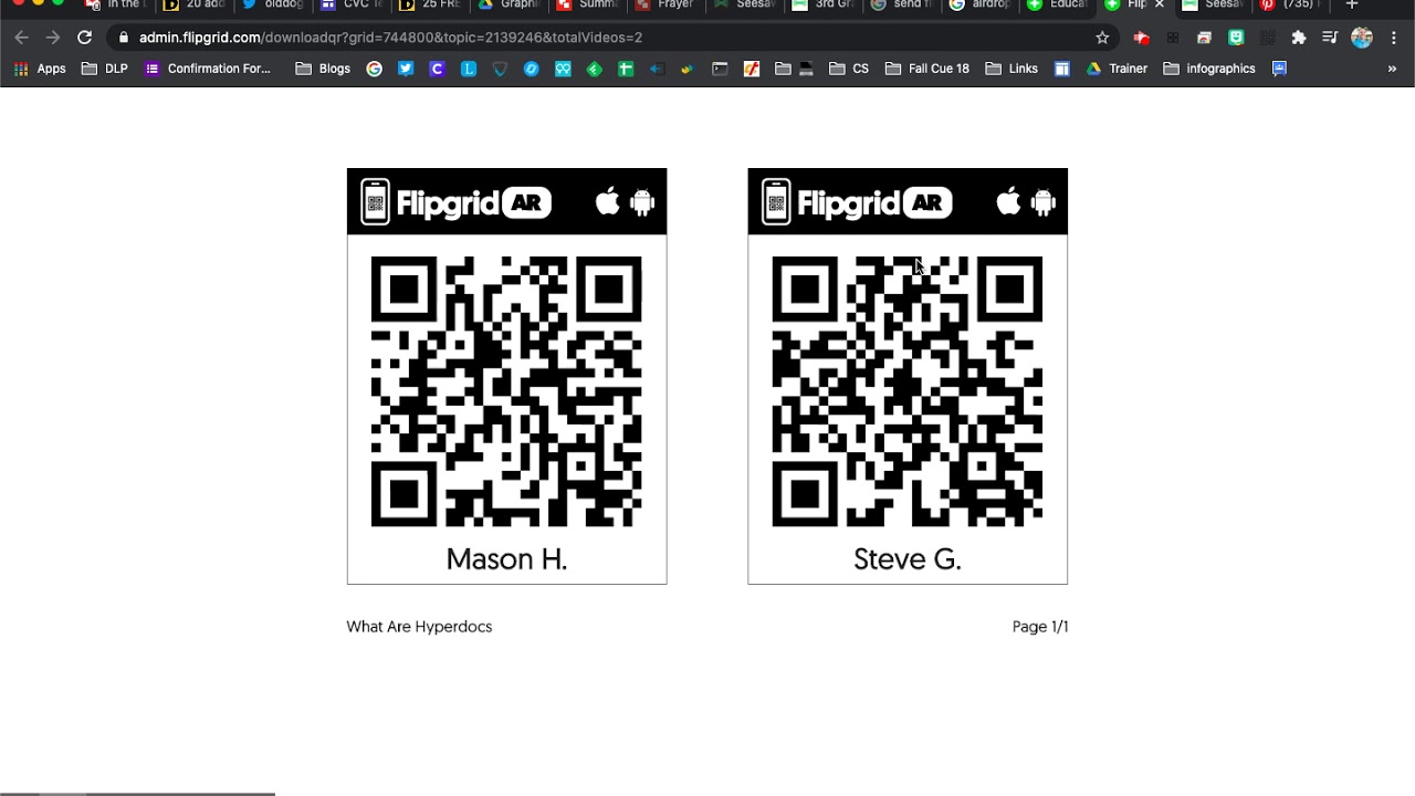 Flipgrid Book Talks