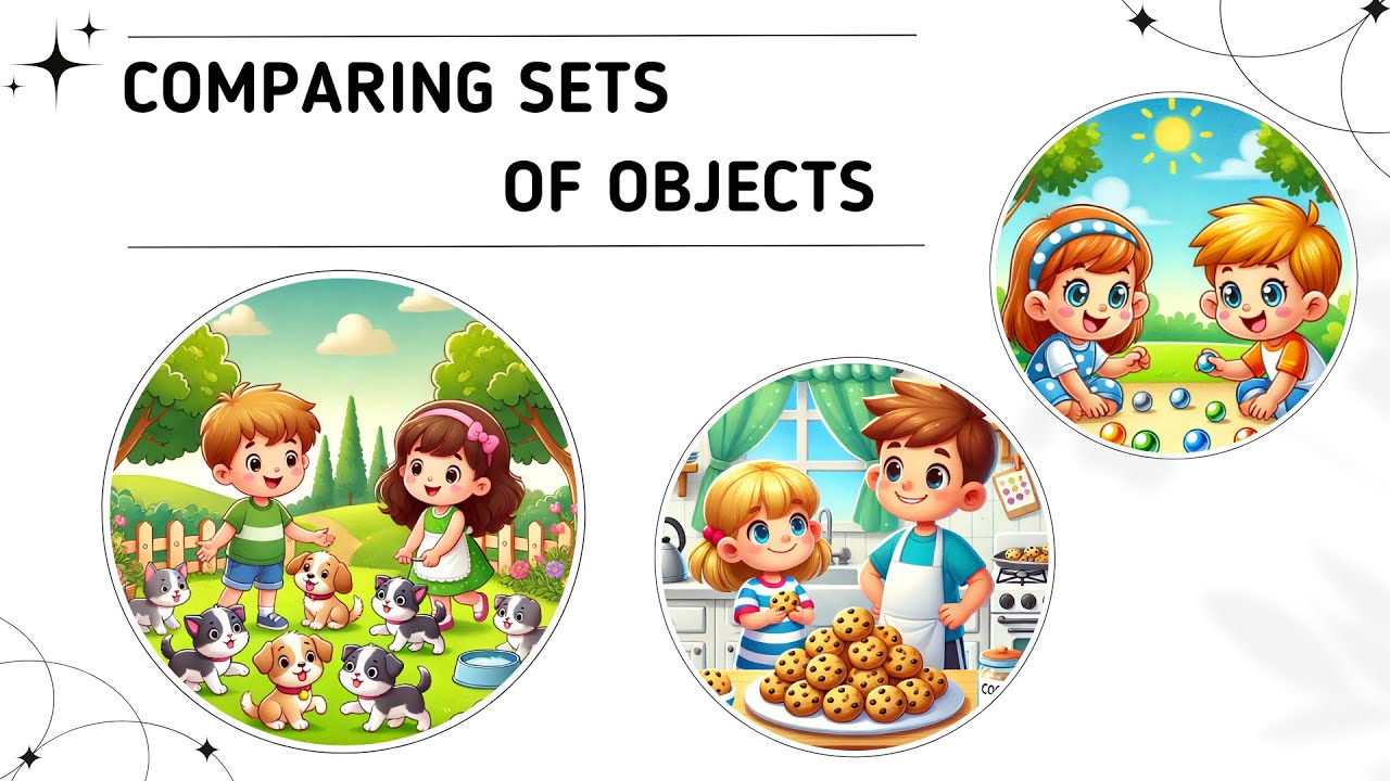 More, Fewer, or the Same? Learn How to Compare Sets of Objects | Early Math | Primary School